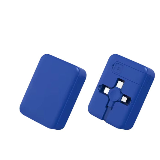 ⚡ Câble 3 en 1 Rétractable avec Support Téléphone – Charge Rapide 3A