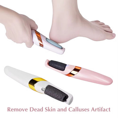 Appareil Électrique Anti-Callosités Rechargeable – Soin Professionnel des Pieds (Lime humide & sèche)