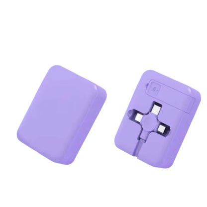 ⚡ Câble 3 en 1 Rétractable avec Support Téléphone – Charge Rapide 3A