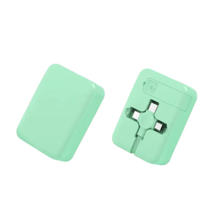 ⚡ Câble 3 en 1 Rétractable avec Support Téléphone – Charge Rapide 3A