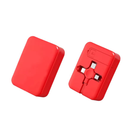 ⚡ Câble 3 en 1 Rétractable avec Support Téléphone – Charge Rapide 3A